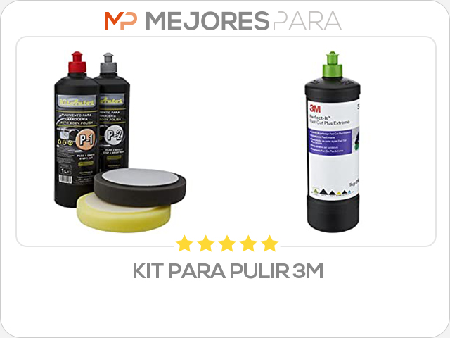 kit para pulir 3m