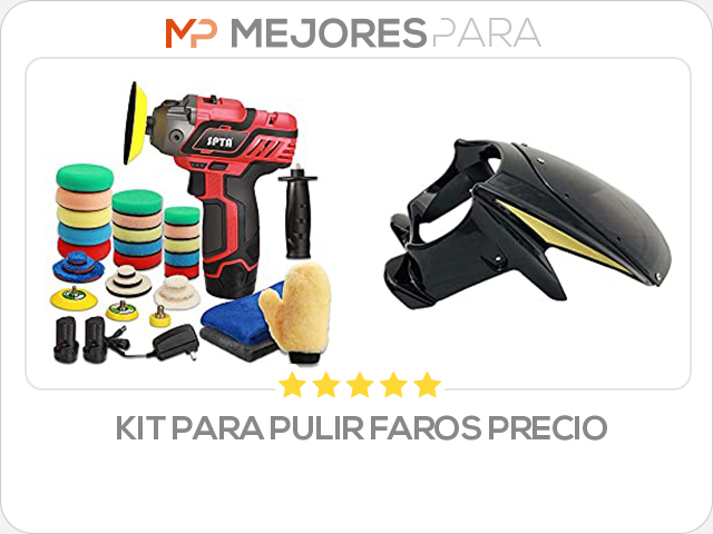 kit para pulir faros precio