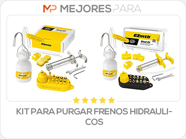 kit para purgar frenos hidraulicos