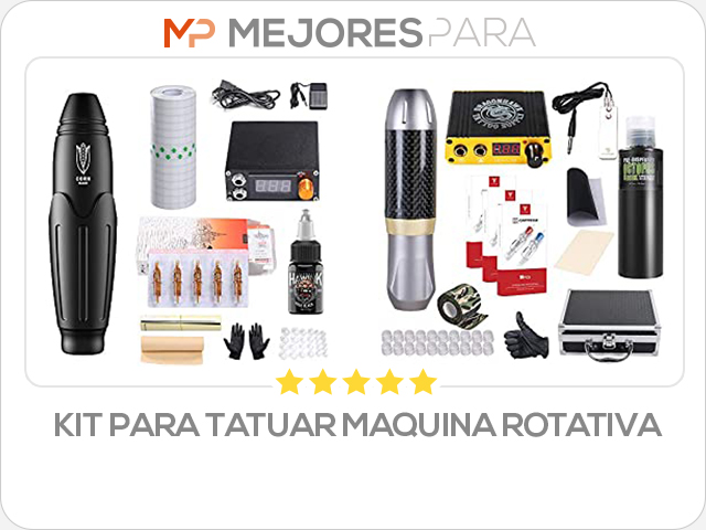 kit para tatuar maquina rotativa