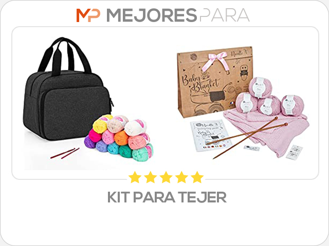 kit para tejer