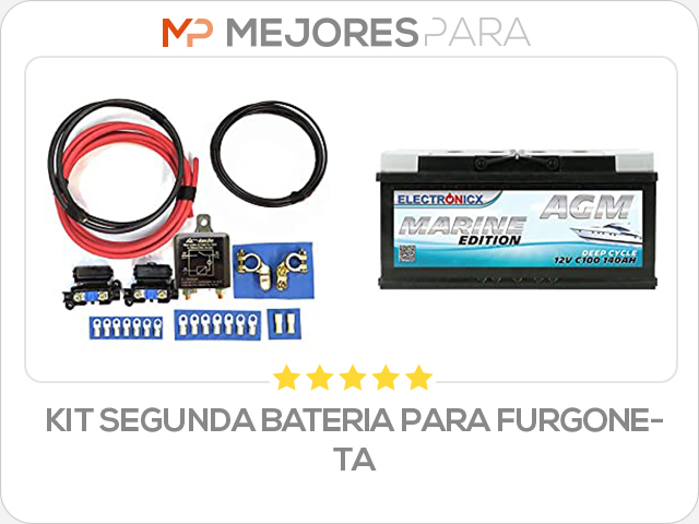 kit segunda bateria para furgoneta