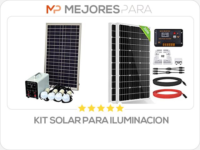 kit solar para iluminacion