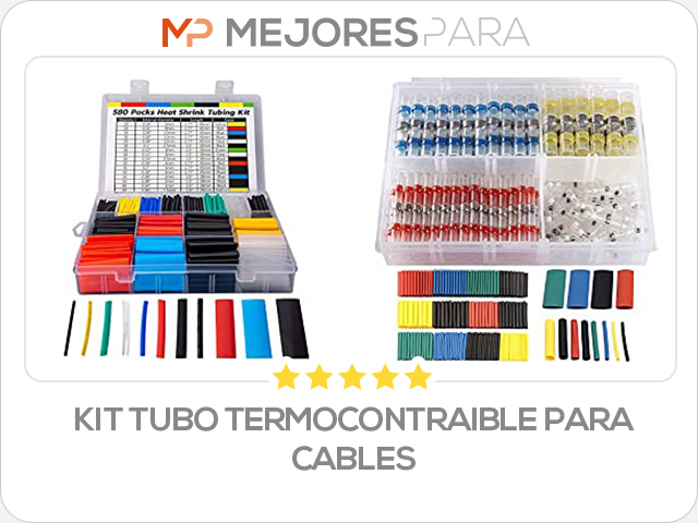 kit tubo termocontraible para cables