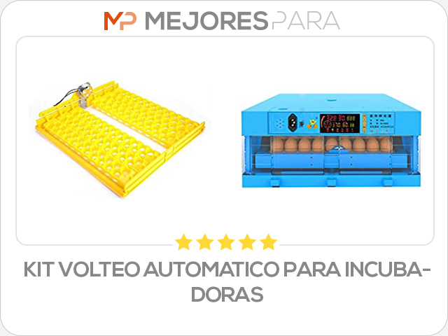 kit volteo automatico para incubadoras