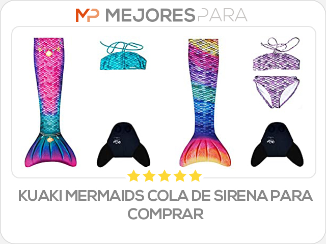 kuaki mermaids cola de sirena para comprar