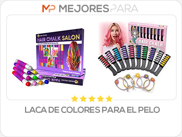 laca de colores para el pelo