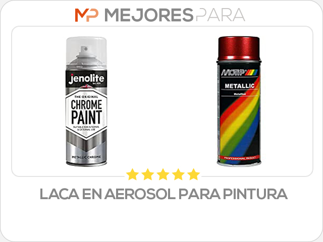 laca en aerosol para pintura