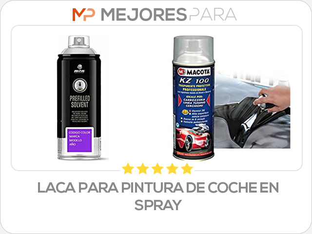 laca para pintura de coche en spray