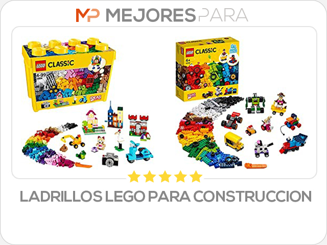 ladrillos lego para construccion