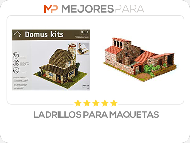 ladrillos para maquetas