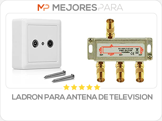 ladron para antena de television