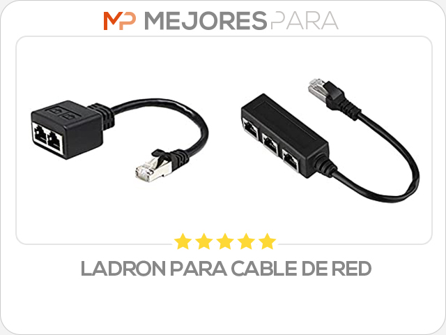 ladron para cable de red