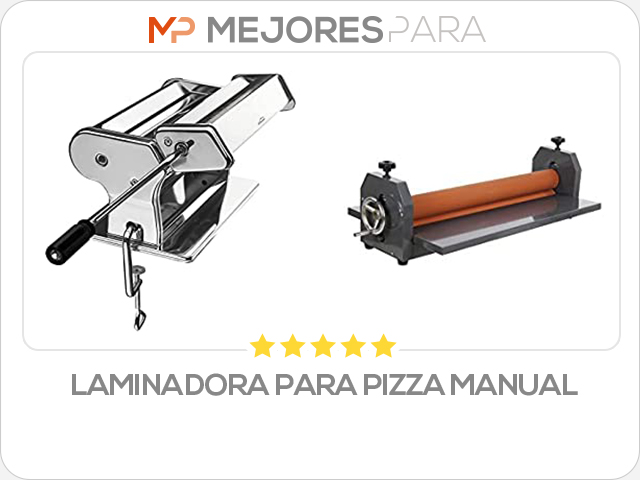 laminadora para pizza manual