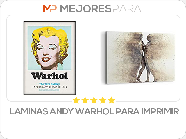 laminas andy warhol para imprimir