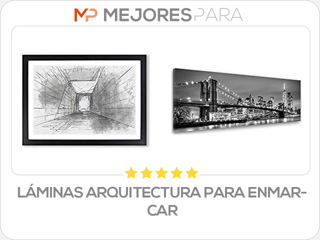 láminas arquitectura para enmarcar