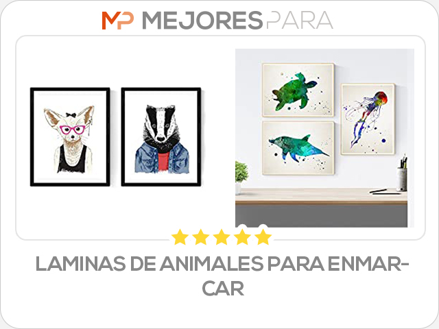 laminas de animales para enmarcar