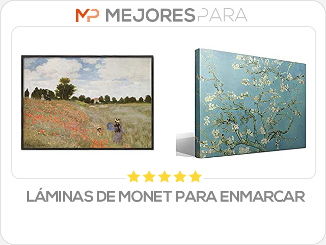 láminas de monet para enmarcar