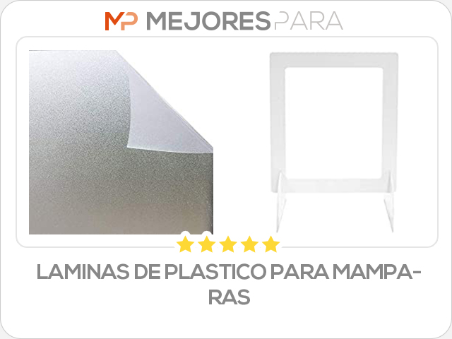 laminas de plastico para mamparas