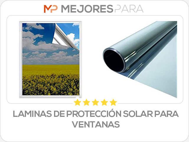 laminas de protección solar para ventanas