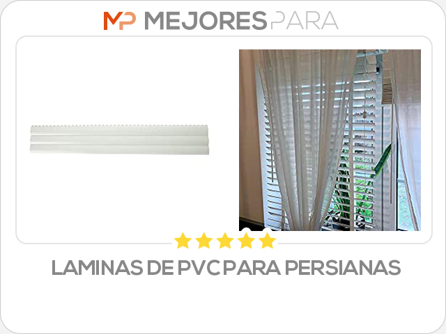 laminas de pvc para persianas