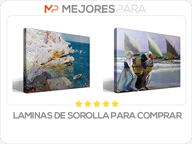 laminas de sorolla para comprar