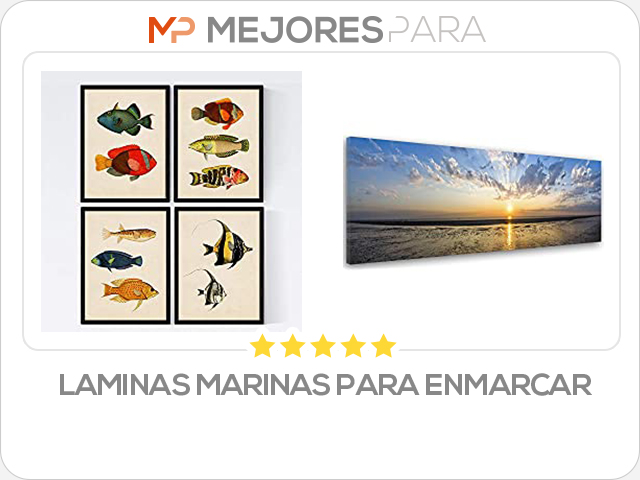 laminas marinas para enmarcar