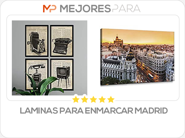 laminas para enmarcar madrid