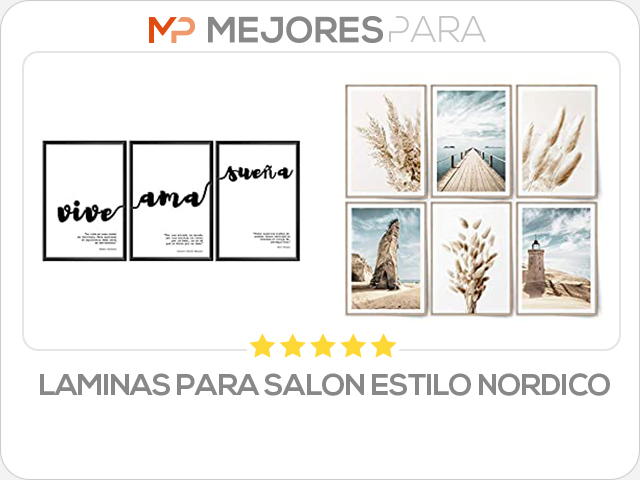 laminas para salon estilo nordico