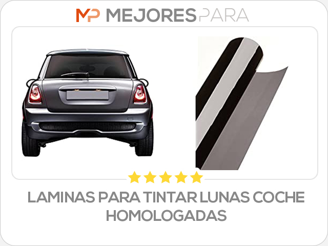 laminas para tintar lunas coche homologadas