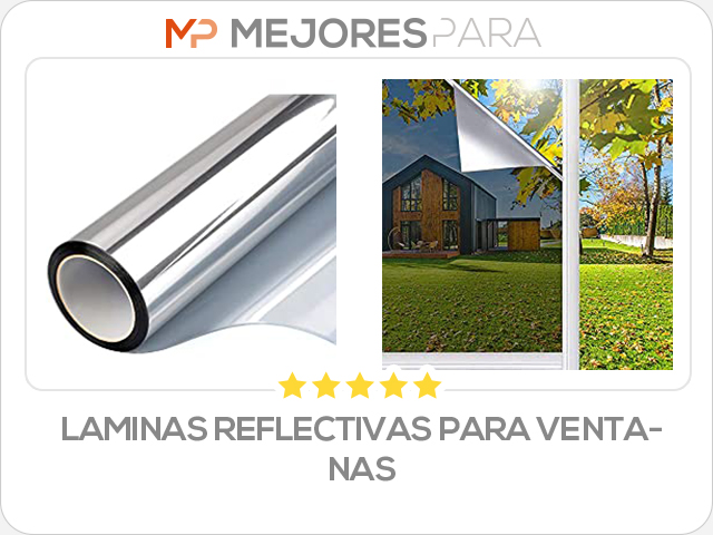 laminas reflectivas para ventanas