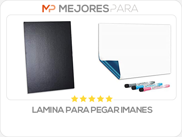 lamina para pegar imanes