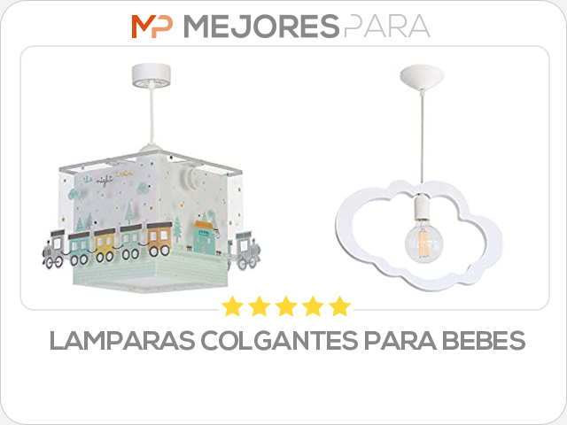 lamparas colgantes para bebes