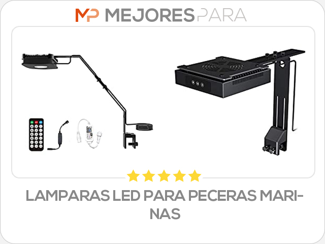 lamparas led para peceras marinas