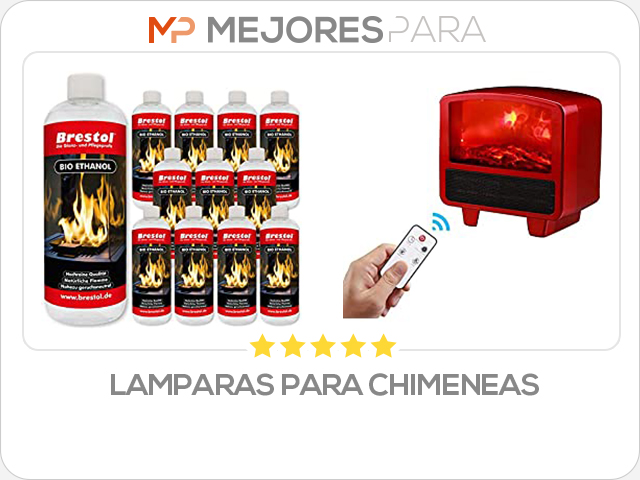 lamparas para chimeneas