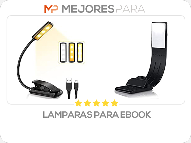 lamparas para ebook