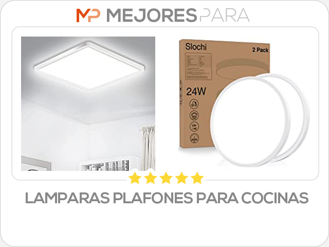 lamparas plafones para cocinas