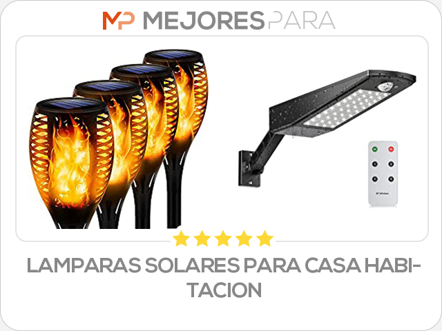 lamparas solares para casa habitacion