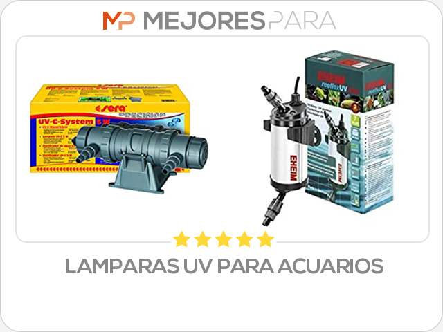 Lamparas uv para acuarios