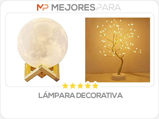 lámpara decorativa