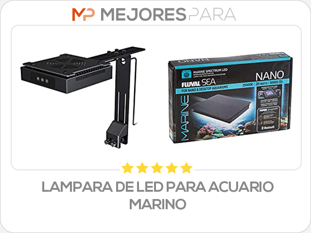 lampara de led para acuario marino