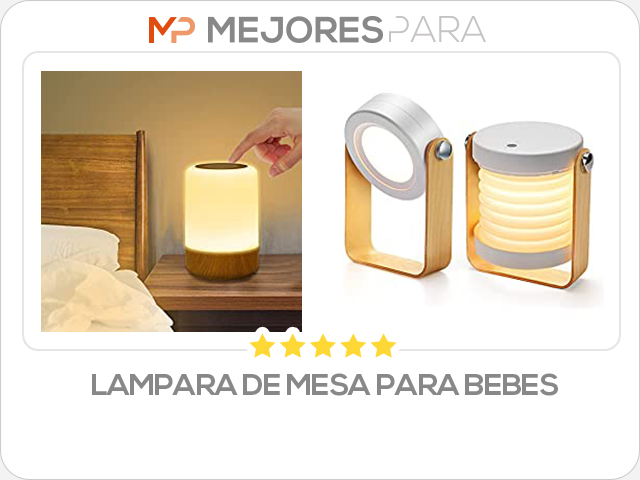 lampara de mesa para bebes