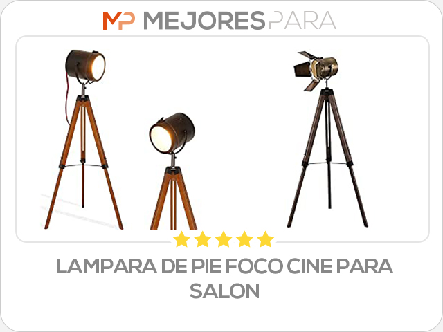 lampara de pie foco cine para salon