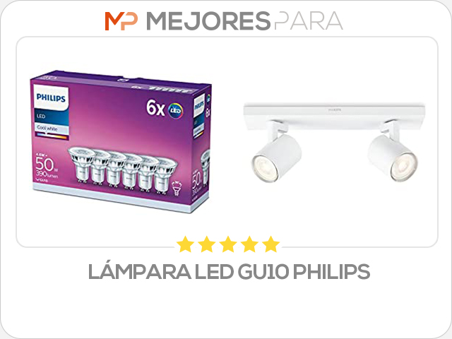 lámpara led gu10 philips