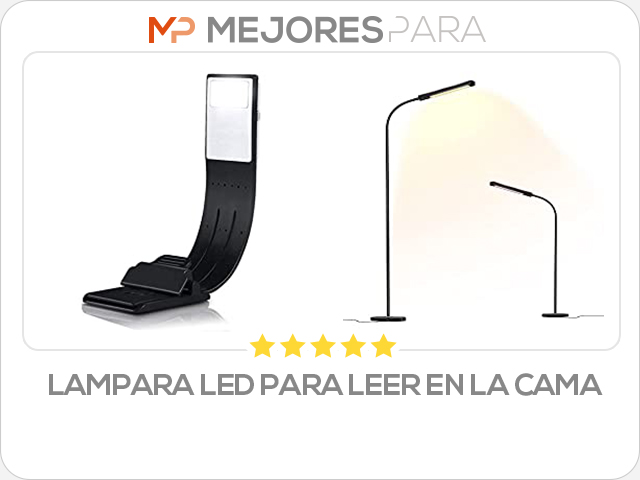 lampara led para leer en la cama