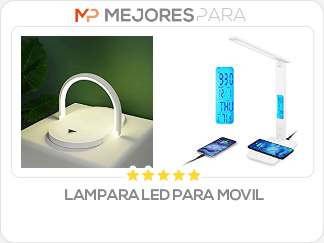 lampara led para movil