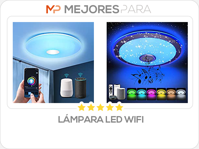 lámpara led wifi