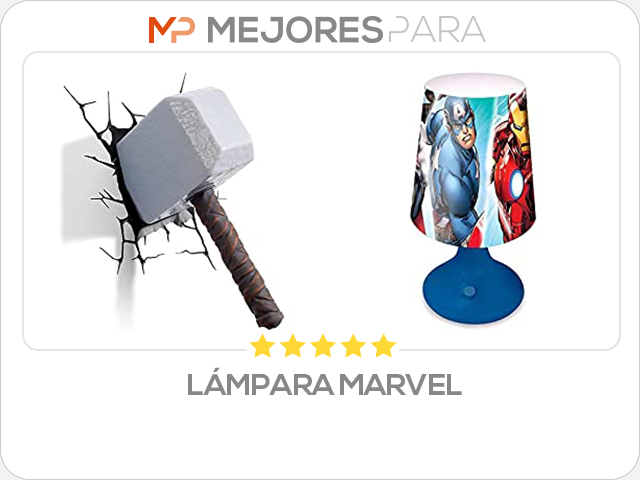 lámpara marvel