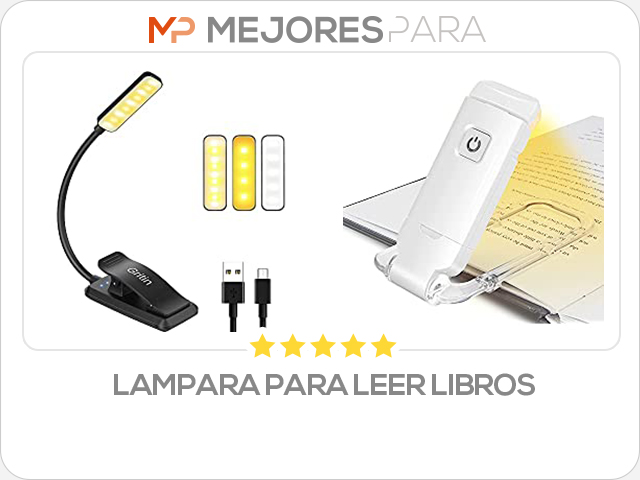 lampara para leer libros