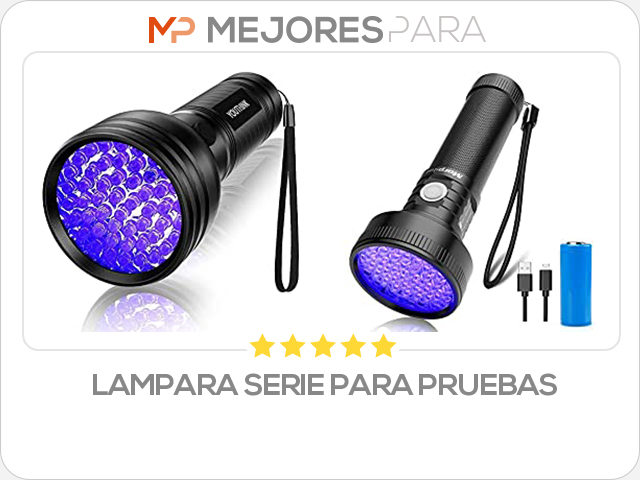 lampara serie para pruebas